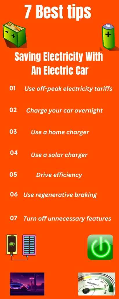 Best tips for saving electricity with an electric car