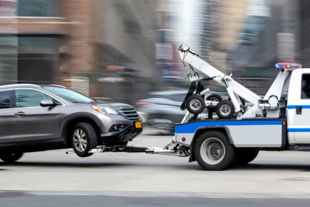 Tow car